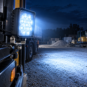 LED Work Light Square Flood 27W 12/24V Blue
