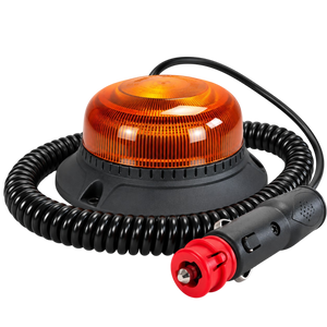 Amber flashing beacon led light mini 18 LEDs with 3 Flash Patterns