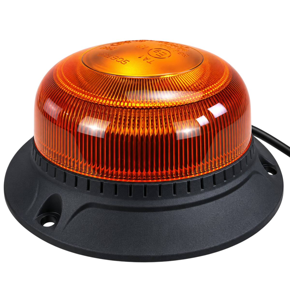 Amber flashing beacon led light mini 18 LEDs with 3 Flash Patterns