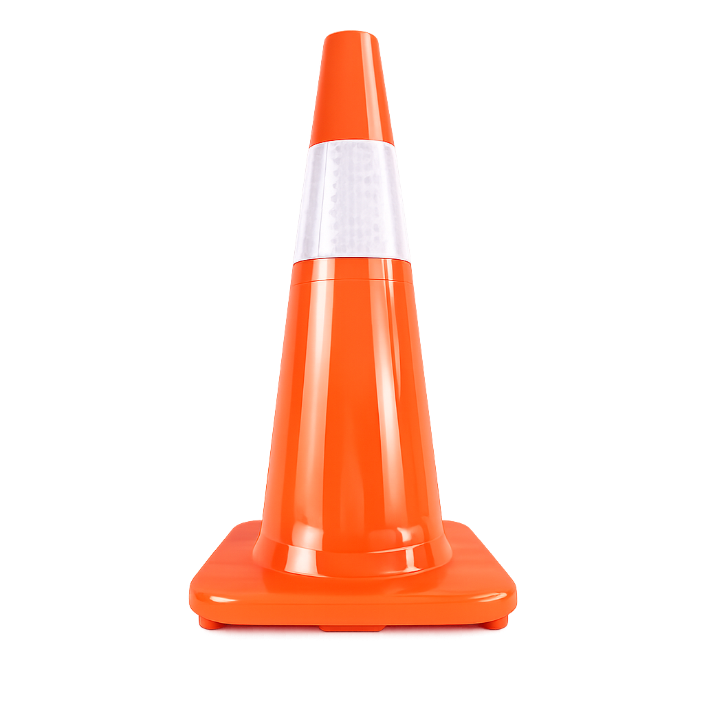 Traffic cone reflective Premium