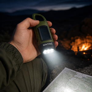 Led solar light with dynamo 4mAh battery