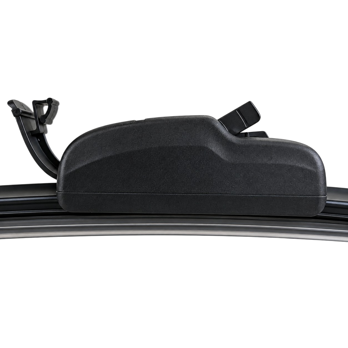 Windscreen Wiper Blade with U-Hook Fitting, Flat Aerodynamic Design