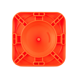 Traffic cone orange smooth Premium