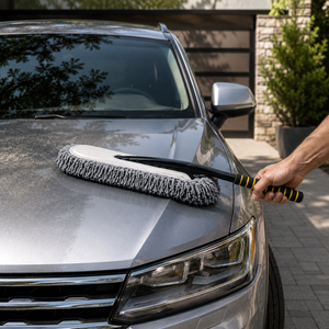 Car duster brush microfiber