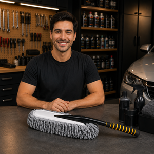 Car duster brush microfiber