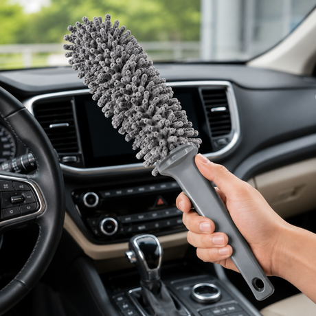 Car duster brush microfiber 39x7 cm