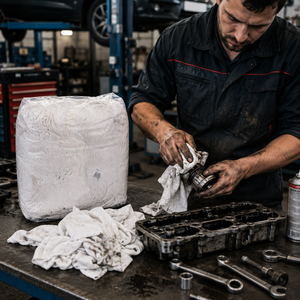 Industrial cleaning rags and wiping cloths 10kg