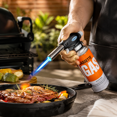 Portable Butane Gas Blow Torch Welding Flamethrower Flame Spray Gun