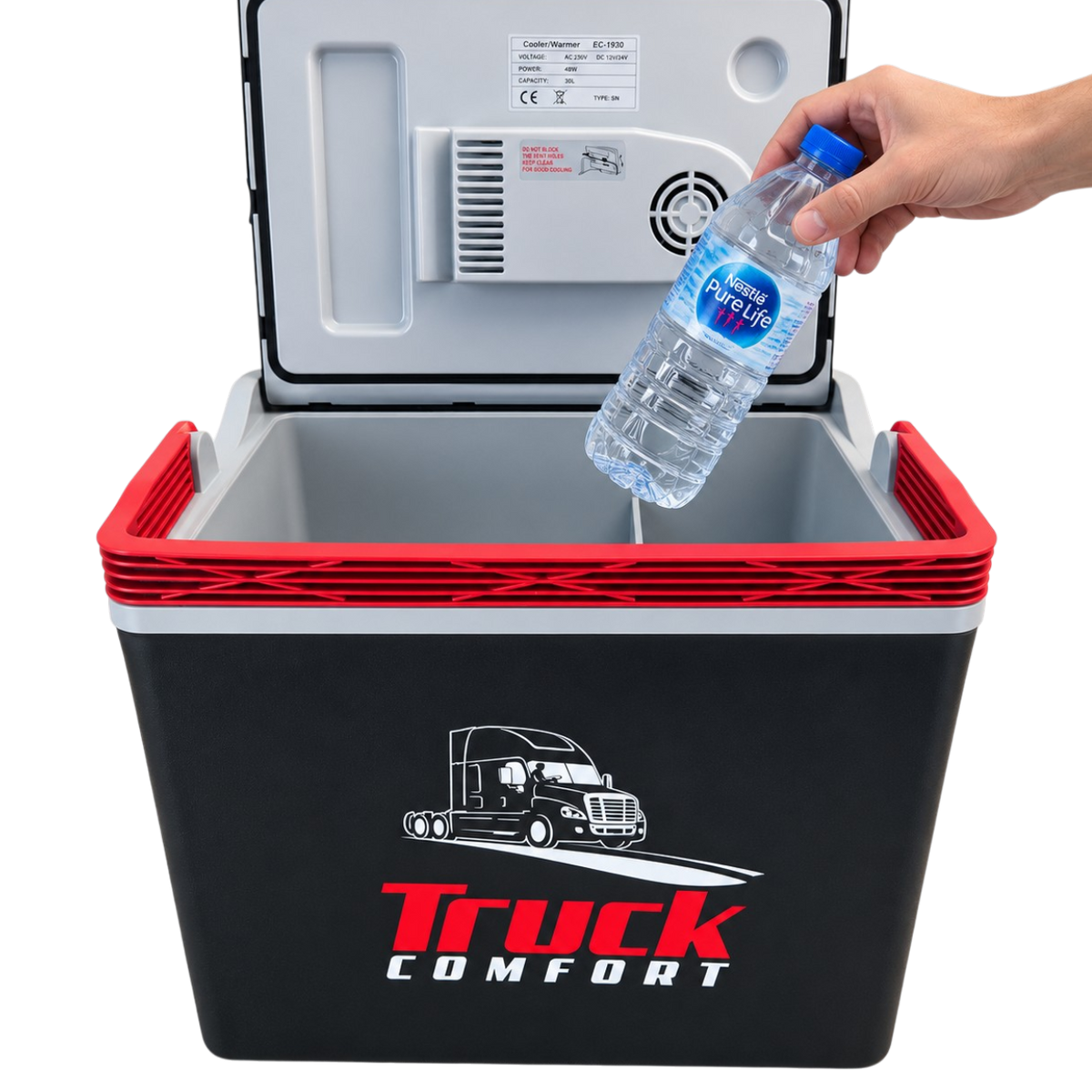 Elektryczna torba chłodząca Truck Comfort 30 l – chłodzenie i podgrzewanie, 12/24/230V