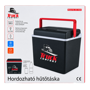 Elektryczna torba chłodząca Truck Comfort 30 l – chłodzenie i podgrzewanie, 12/24/230V