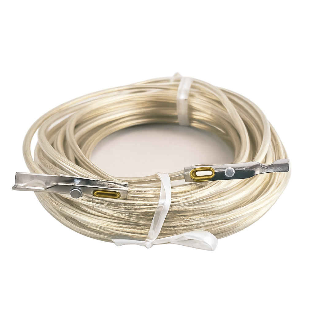TIR Cable 6mm PVC Coated Steel Wire Rope with Fitted Ends for Curtain Side Trailers