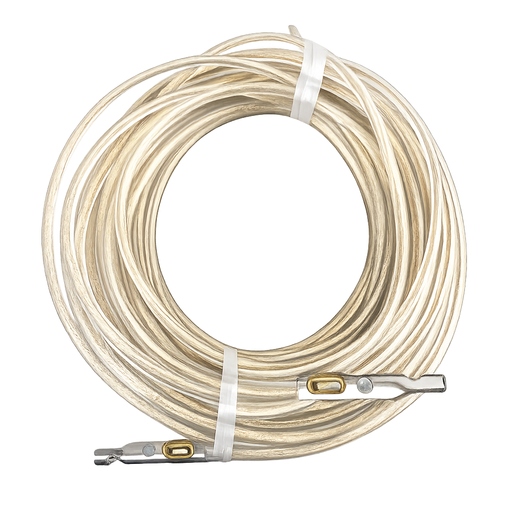 TIR Cable 6mm PVC Coated Steel Wire Rope with Fitted Ends for Curtain Side Trailers