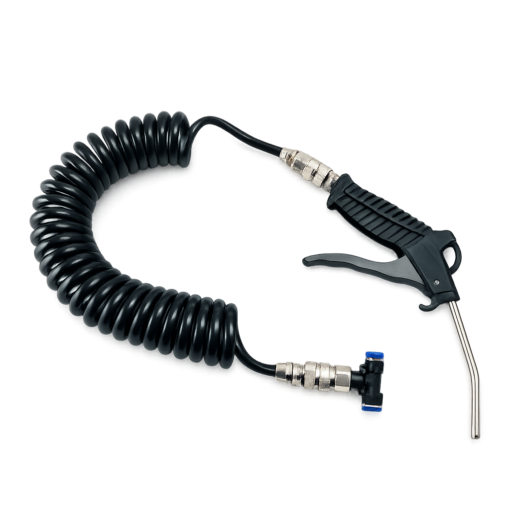 Air Blow Gun Set for truck cab with 5m hose 8mm connector