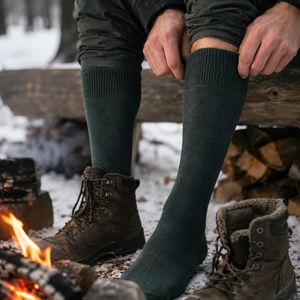 Thermal Socks Army 41–45 Long Outdoor Socks for Cold Weather