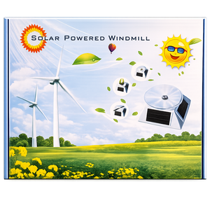 Modelo de Moinho de Vento Solar