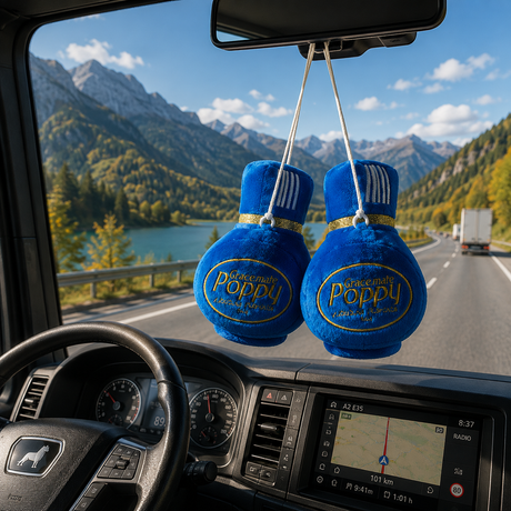 Car air freshener hanging plush 35x30cm 2pc 200g