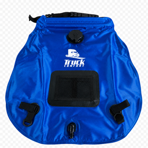 Camping shower PVC coated 20L blue