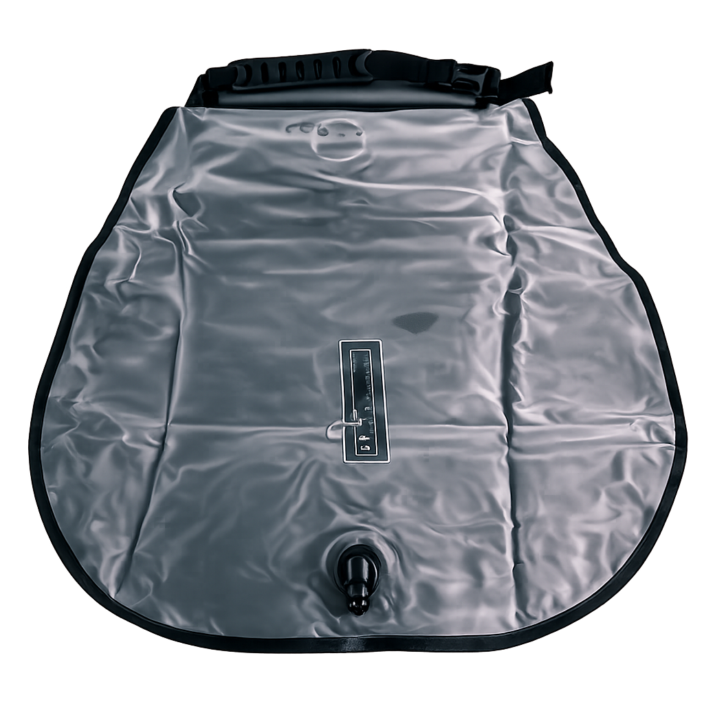 Camping shower PVC coated 20L blue