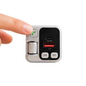 Bluetooth fm transmitter for car 45W PD Fast Charging and Hands-Free Calling
