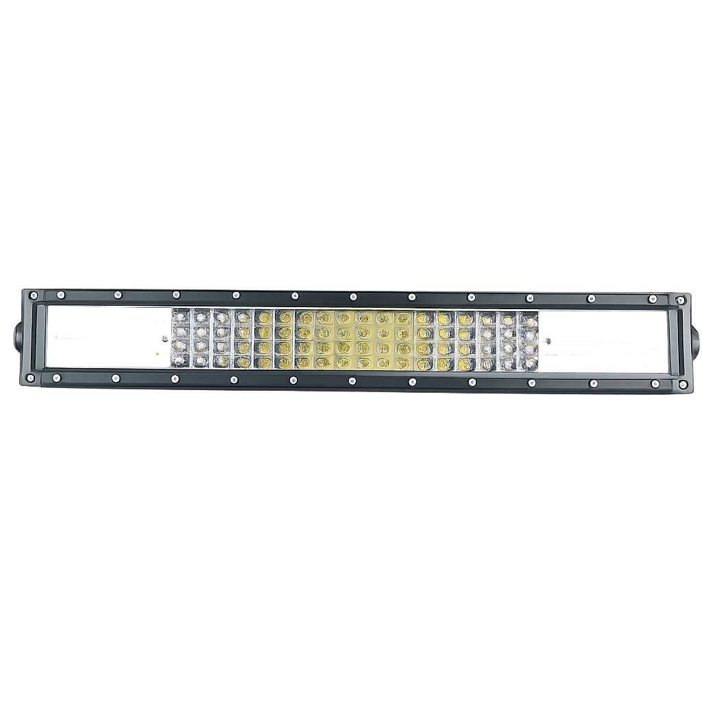 LED Work Light, Quad-Row, Combo Beam, 432W, 12/24V