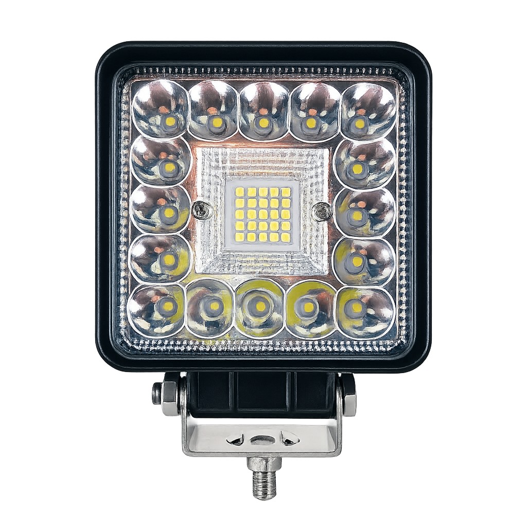 LED Arbeitsscheinwerfer eckig Combo 12/24V für LKW