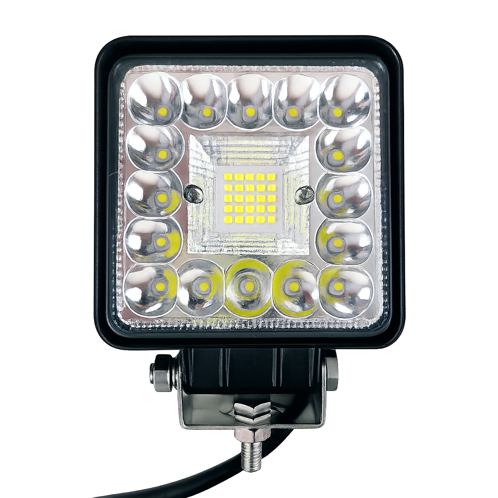 LED Arbeitsscheinwerfer eckig Combo 12/24V für LKW