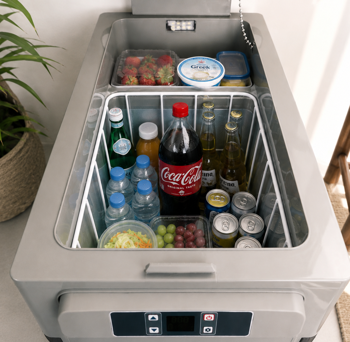 Truck Comfort Portable Car Fridge Freezer – Compressor, 12/24/230V