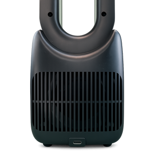 Bladeless desk fan USB-C powered with mood light