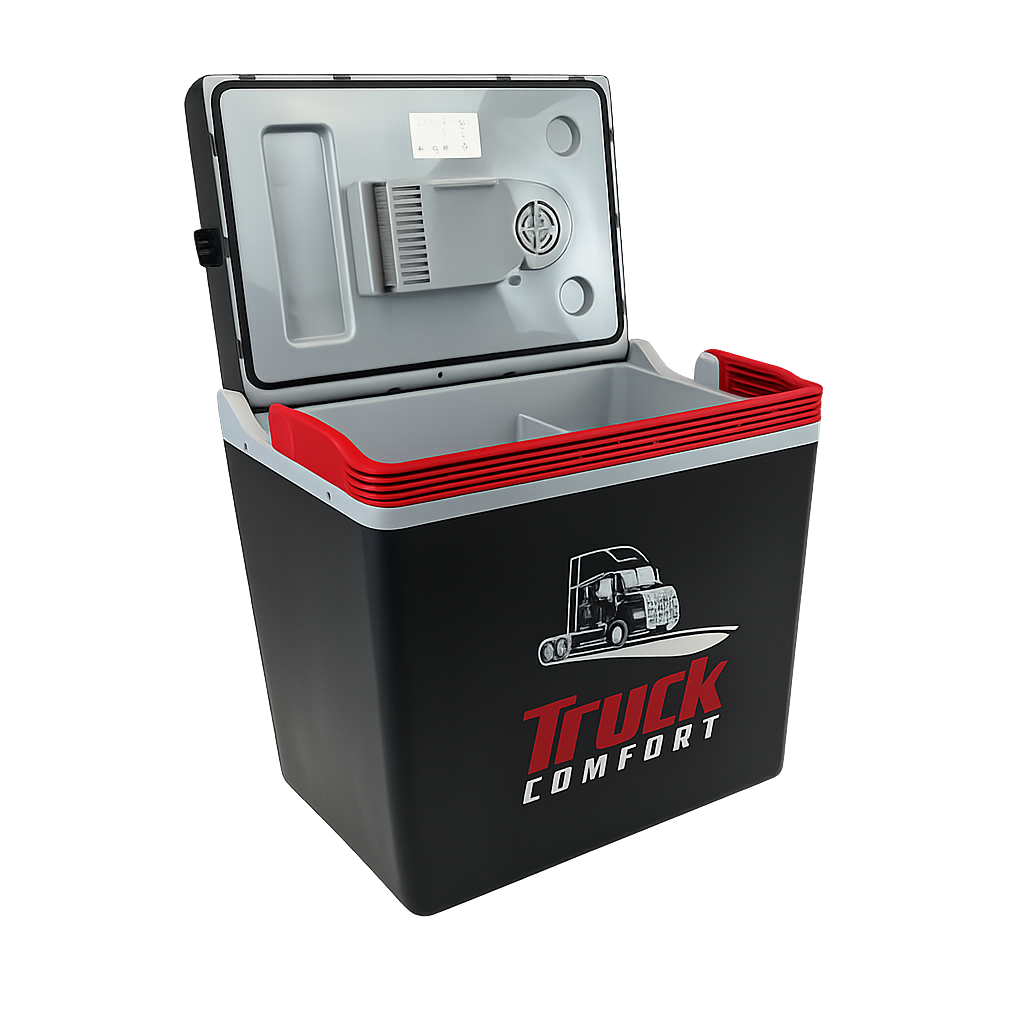 Electric Cool Box Portable Car & Home Fridge with Heating 30L 12/24/230V