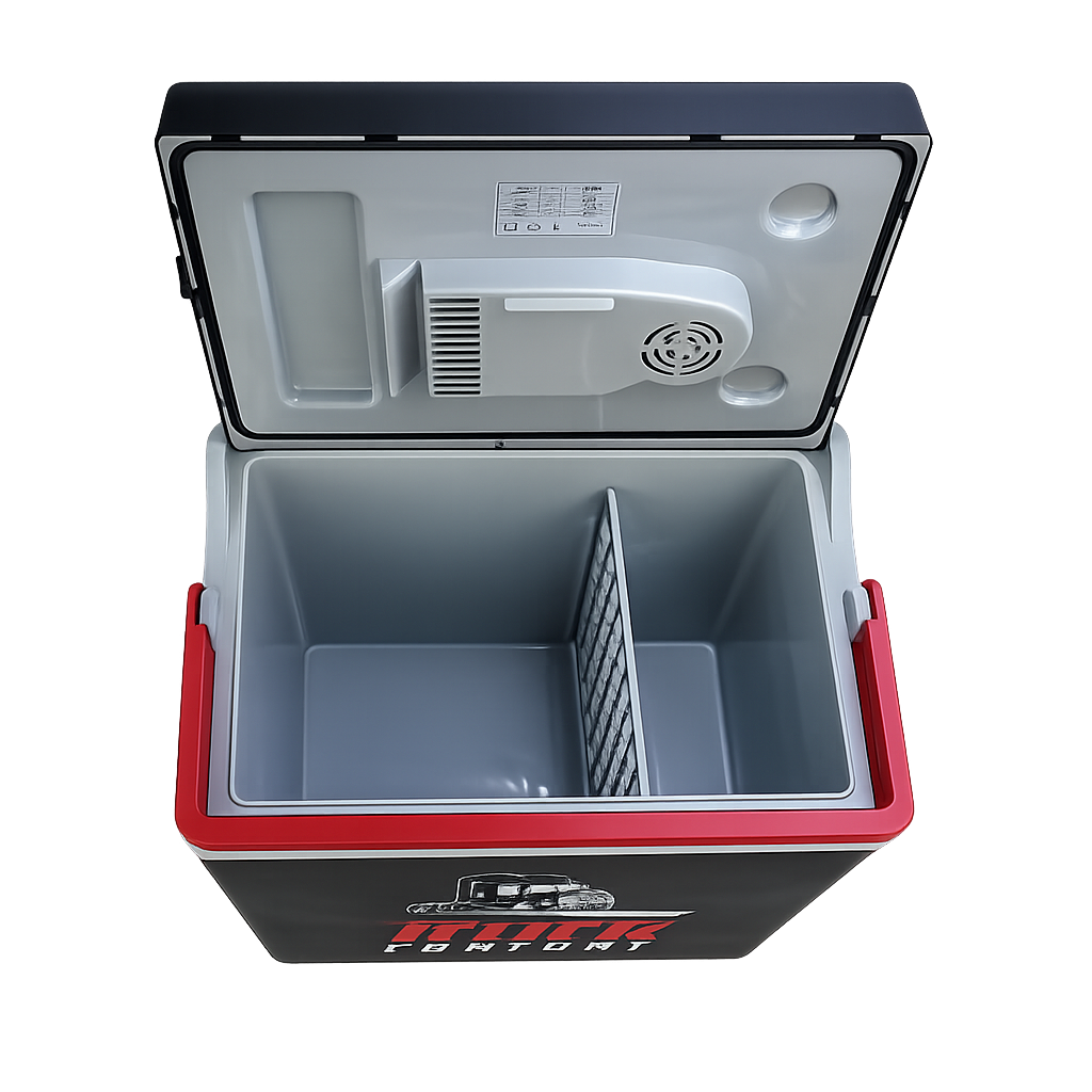 Electric Cool Box Portable Car & Home Fridge with Heating 30L 12/24/230V