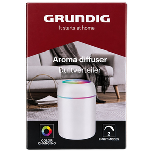 Electric Essential Oil Diffuser with Ultrasonic Mist and LED Light