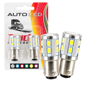 SMD LED Bulb Pair with Bay15D Base