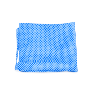 Cooling towel around neck for sports or work 66x43cm blue
