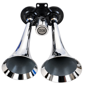 Air Horn Twin Trumpet 110 dB for Trucks Lorries and Buses