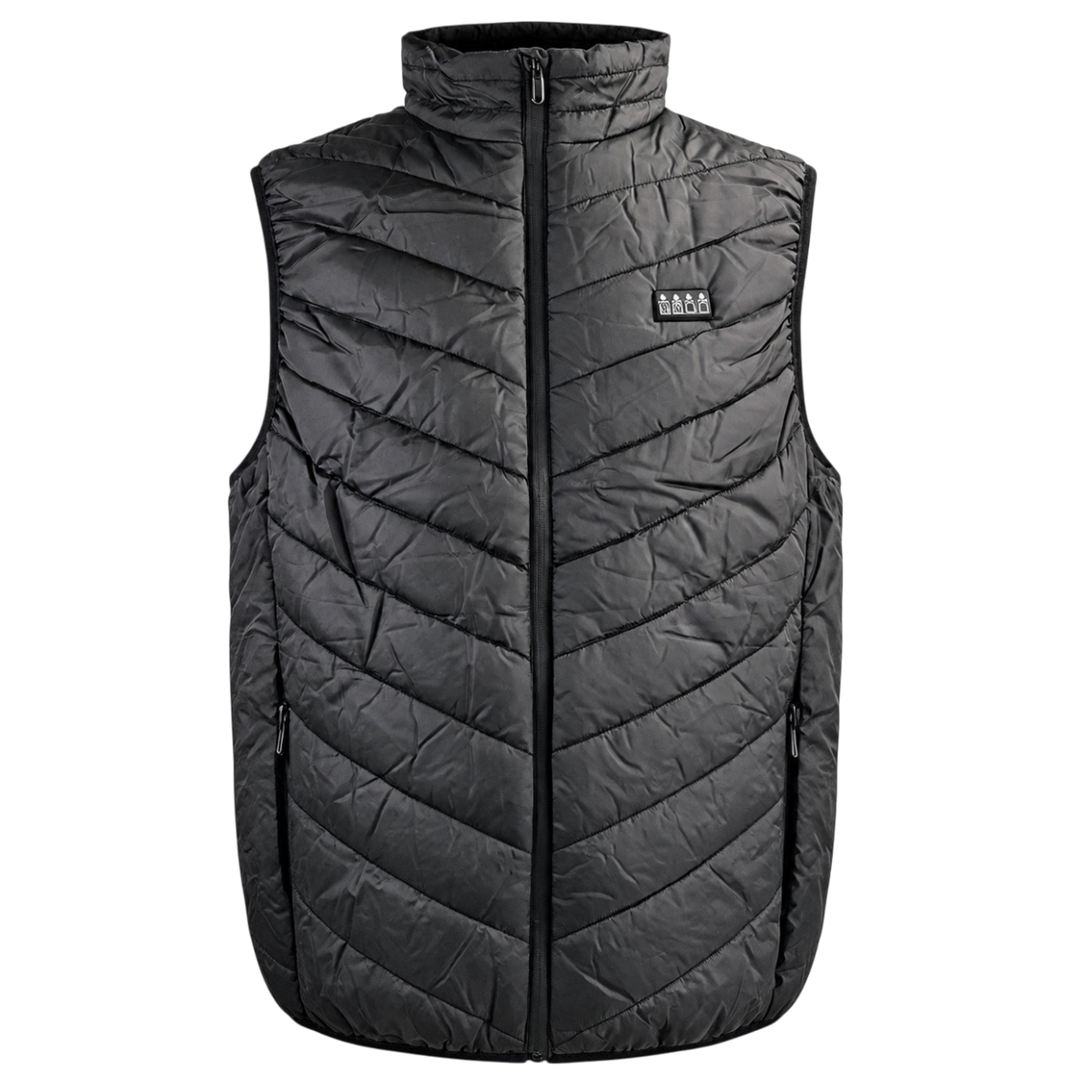 Heated Vest with 19 Heating Panels, 4 Heating Zones and 3 Heat Settings