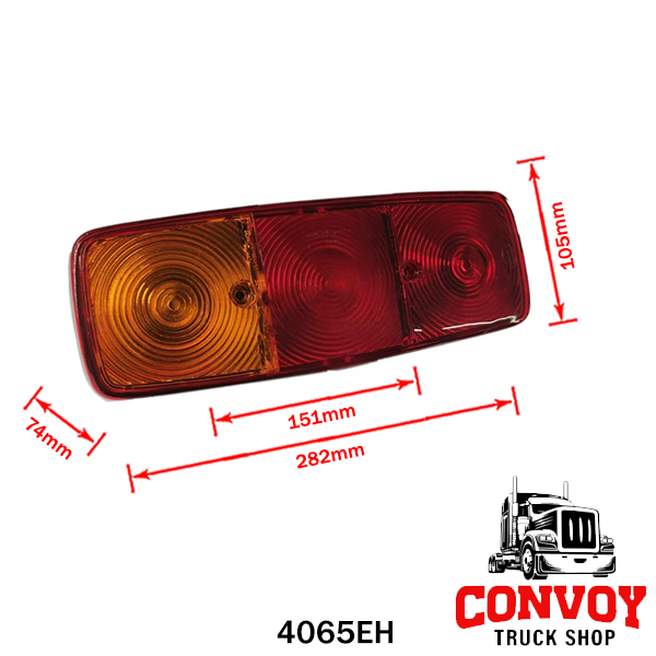 3-Chamber Rear Lamp for MB, Small