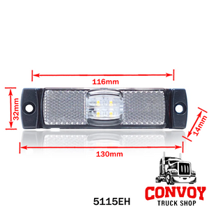 LED Position Lamp with Side Mount