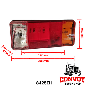 Small Rear Lamp for Iveco Trucks