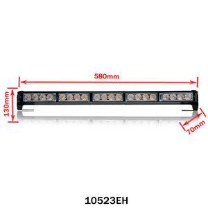 Yellow LED Flashing Light Bar with Controller