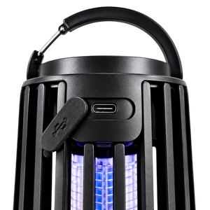 Bug Zapper Solar Powered with LED Light and USB-C Charging