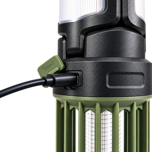 Bug Zapper Light with LED Camping Lantern, 500lm, USB-C, IPX6