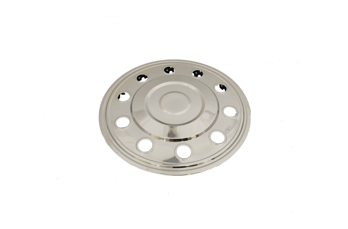 Copricerchio posteriore in acciaio inox per camion