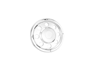 Copricerchio posteriore in acciaio inox per camion