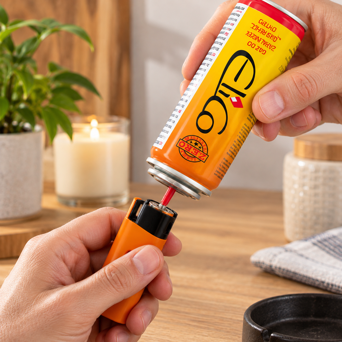 Lighter Refill Gas for Refillable Lighters 100ml
