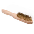 Drahtbürste mit Holzgriff