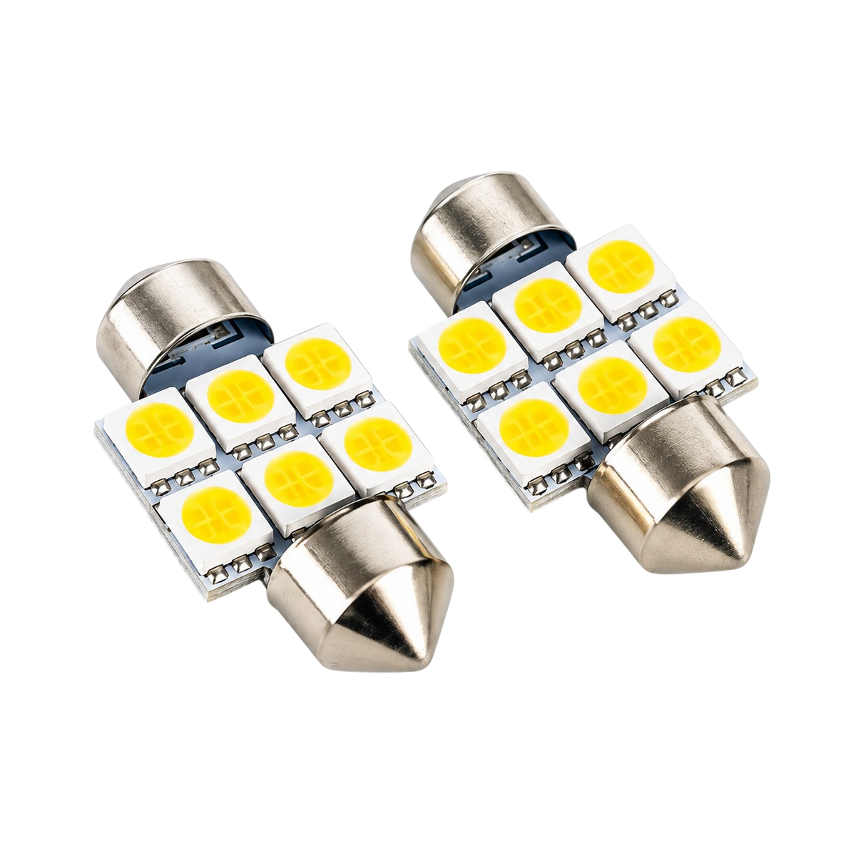 SMD LED szofita izzó 6 LED fehér