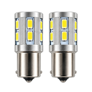 LED Car Bulbs BA15S SMD White or Red 2 Pack