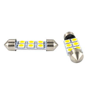 Lampadina SMD LED Siluro 6 LED Luce Bianca