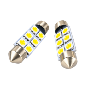 Lampadina SMD LED Siluro 6 LED Luce Bianca