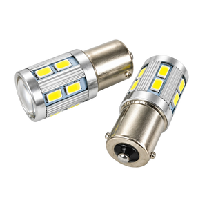 LED Car Bulbs BA15S SMD White or Red 2 Pack